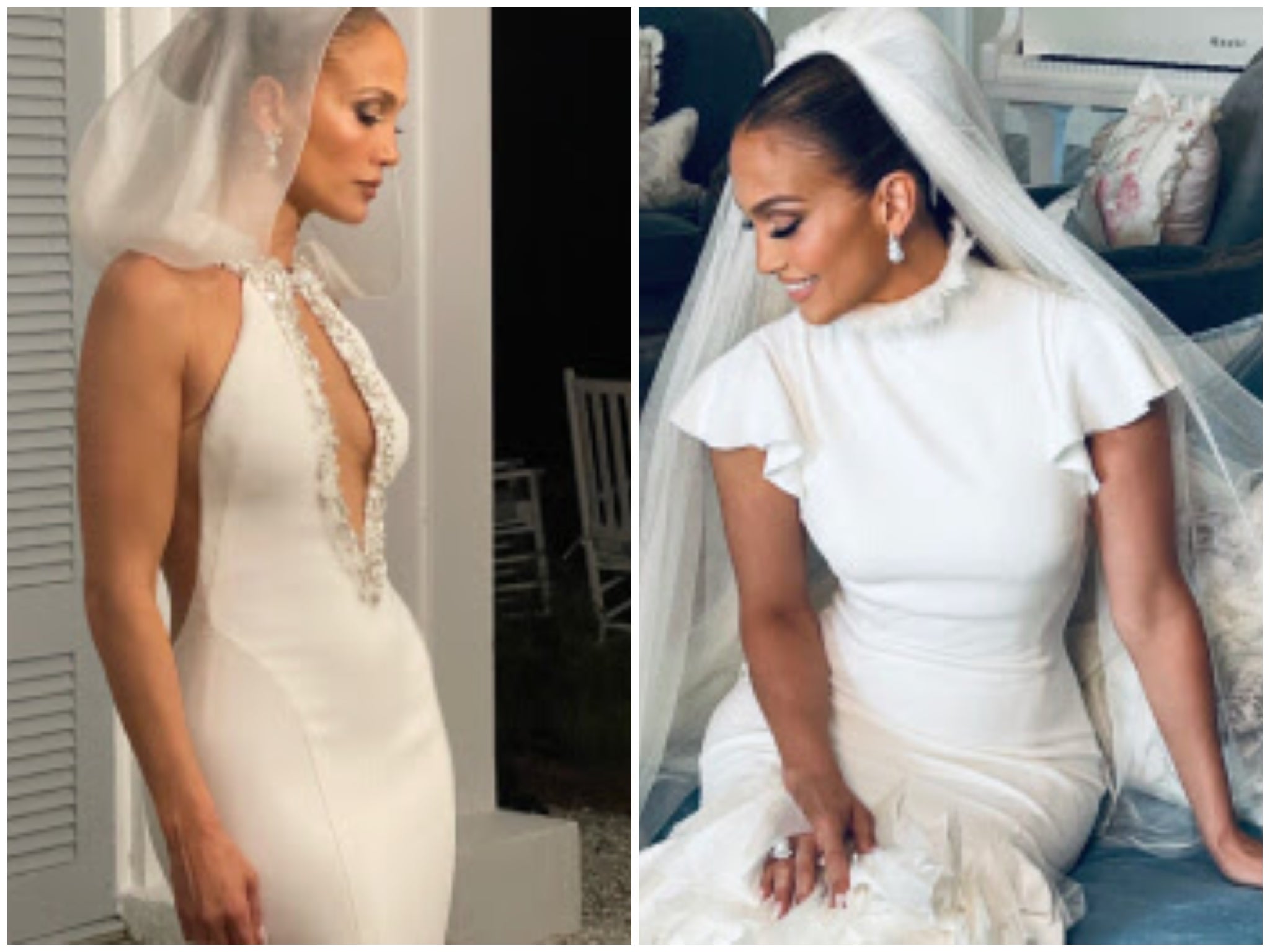 Jlo wedding dress outlet